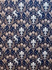 Tudor Medieval Dollhouse Miniature 1 12 Wallpaper 3 Sheets Griffin Black Tan