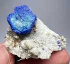 128 Carats Top Blue Lazurite Crystals With Fluorescent Afghanite Inclusion  afg