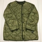 Us Military M-65 Fishtail Parka Liner 70s Vintage Small Made In Usa  fe Caa