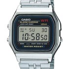 Casio A159wa-n1jh Vintage Digital Watch Silver Steel Band Made In Japan Jdm