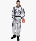 Morph Astronaut Costume Adult  Silver Space Suit Men  Mens Halloween  X-large
