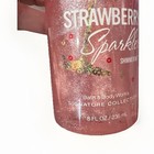 Bath   Body Works Strawberry Sparkler 8oz Shimmer Mist Holiday Gift Stocking
