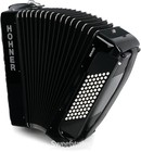 Hohner Bravo Iii 72 Chromatic Piano Key Accordion - Jet Black