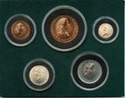 1792 Gallery Mint Museum Quality Tribute 5 Coin Set