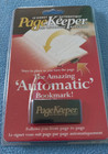 Vintage Pagekeeper New Nos Automatic Metal Bookmark Htf Rare Bookworm
