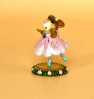 Wee Forest Folk Petite Ballerinia On Point M-455 Pre-0wned Exc  Wff Box