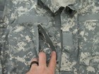 Us Army Combat Uniform Jacket Mens Medium Regular Acu Digital Camo Military Coat