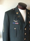 Vintage Army Sergeant First Class Vietnam Era Military Dress Uniform S-43 Long