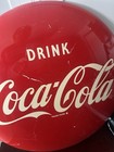 Vintage 1950   s Drink Coca Cola 16 Inch Button Sign