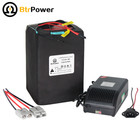 Lithium Lifepo4 48v Ebike Battery 16ah 20ah 25ah 30ah 45a 50a With Charger Bms