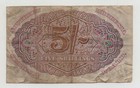 Southern Rhodesia 5 Shillings 1943 Pick 8a Look Scans
