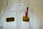 Vintage Massey Ferguson Unitog Brand Employee Uniform Shirt Nos Size 15-15 1 2