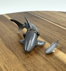 Phb Porcelain Hinged Trinket Box Shark And Baby