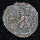265-266 Ad  ry13  Roman Provincial Gallienus Egypt  Alexandria Potin Tetradrachm
