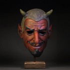 Ol  Scratch Devil Full Head Costume Mask Adult One Size