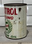 Vintage Castrol Racing Motor Oil 1 Qt Gas Service Station Metal Can Unopened