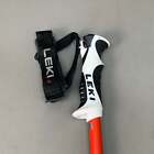 Leki Ski Poles Bold S Aluminum Ice Tip 110cm   44  Black   Red 65366431110