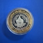 Circus Circus Limited Edition  10 Casino Token  999 Fine Silver