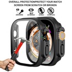 Full Tempered Glass Screen Protector Pc Case Cover For Apple Watch Ultra 2 49mm