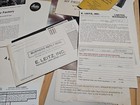 Lg  Lot Leica Vintage Brochures Manuals Ephemera Cameras Lenses Leitz History 