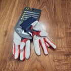 Evoshield Standout Baseball Softball Batting Gloves Youth Small Red White Grey