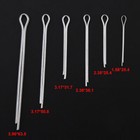 555pc set Cotter Pin Mechanical Hitch Hair Tractor Fastener Clip Kit Wit Case