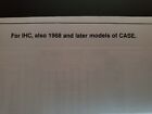 New Lustran International Ih Corn Planter Plates For Round Seeds 68   Later Case