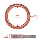 Exhaust Manifold Pipe Gasket For Suzuki Lt-250s Quadsport 250s 2x4 1989 1990