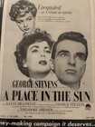 A Place In The Sun Vintage 1951 Movie Pressbook Elizabeth Taylor Montgomery