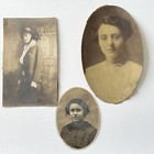 Antique Vintage B w Snapshot Photograph Lot Of 11 Beautiful Young Women Flapper