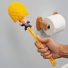 Trump Toilet Brush Novelty Creative Funtoy Toilet Brush Holder Bathroom Tool Set