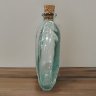 Green Tint Vintage Glass Bottle With Cork