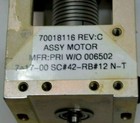 70018116   Assy  Motor Powermaxii 1500rpm  46w  65vdc   Brooks Automation