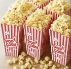 Red white Stripe Popcorn Bags   pop Corn   Food-grade Grease Resistant  54 Pack