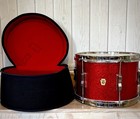 Ludwig Vintage 1964 Tom Tom Drum  8x12 Nickel Over Brass Factory Original Mint