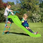 Toddler Island 6-foot Wavy Kids Slide  Indoor Or Outdoor  Ages 3 To 6