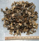 Lot Of Brass Type Bookbinding Gilding Bookbinder Characters Leather Art Nouveau 