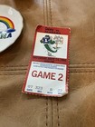 Vintage Souvenir Alabama Mini Creamer Saucer Cup Porcelain And 1991 Ticket Stub