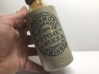 Antique Hammond Fermented Stone Beer Trademark Ginger Beer Bottle 