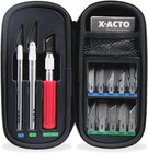 X-acto Compression Basic Knife Set  3 Knives  13 Blades  Soft Carry Case  17pcs