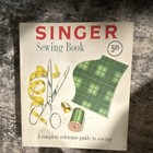 Singer First Edition Vintage Original Sewing Book By Mary Brooks Picken 3-ring 