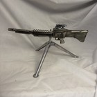 Vintage Browning M60 Machine Gun Table Lighter W  Tripod -  11 25 Inches   Japan