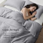 Cooling Duvet Cover Set Twin twin Xl For Hot Sleepers   100  Viscose Derived    