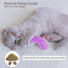 Catnip Cat Toys  Safe Teeth Cleaning Cat Nip Toys For Indoor Kitten Kitty intera