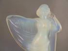 Sabino France Opalescent Glass Tanagra Nude Female Figure 7 3 4 