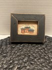 Rustic Miniature Art Never Enough Thyme Wood Framed Art Print 4    L  3    W