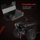 Winch Mount Plate Bracket Kit For Yamaha Grizzly Kodiak 700 Kfi Warn Vrx 101275