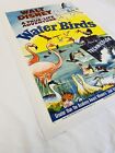 1952 Disney Water Birds Linen Backed Original 27x41 Movie Poster Rare Rko Radio