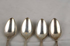 Community Coronation Plate Teaspoons Set Of 4 Vintage  1936 Set B