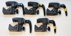 Lot Of 5 Bogen   Manfrotto Super Clamps - No Pins